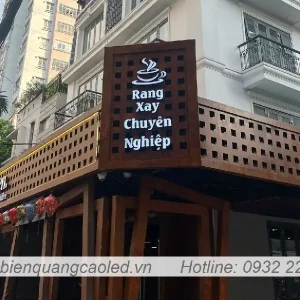 Bang hieu quan cafe
