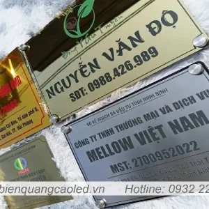 Bao gia bang hieu cong ty