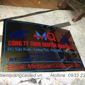 Mau bang hieu cong ty dep