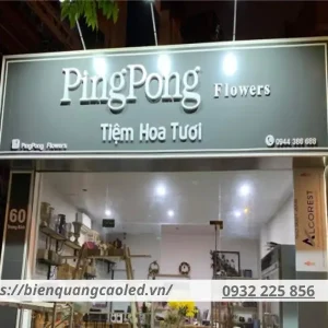 Lưu ý khi thiết kế biển quảng cáo cửa hàng hoa