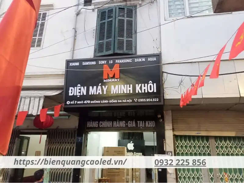 Lưu ý khi làm biển quảng cáo cửa hàng máy tính