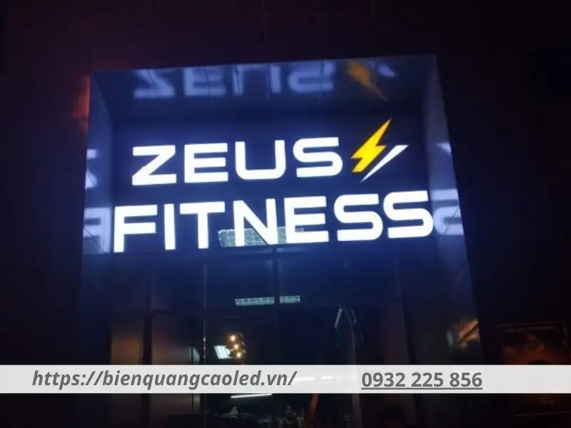 Trang Phát đảm bảo đúng quy trình để hoàn thiện biển quảng cáo trung tâm fitness chất lượng nhất