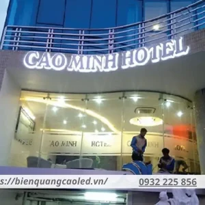 Biển đèn LED mang lại hiệu quả cao trong xây dựng thương hiệu khách sạn
