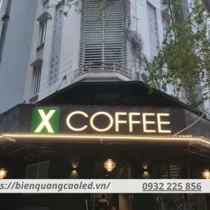 biển quảng cáo quán cafe