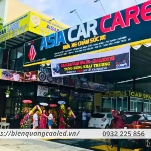 biển quảng cáo rửa xe ô tô