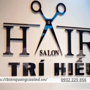 Biển quảng cáo salon tóc giúp xây thương hiệu doanh nghiệp tốt