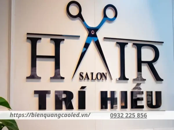 Biển quảng cáo salon tóc giúp xây thương hiệu doanh nghiệp tốt