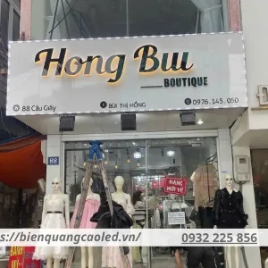 biển quảng cáo shop thời trang