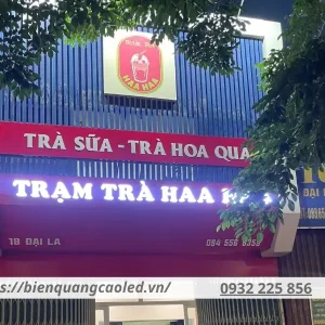 Biển LED quảng cáo trà sữa nổi bật hiện nay