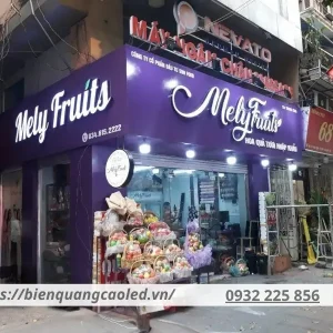 Lưu ý về kích thước biển quảng cáo trà sữa