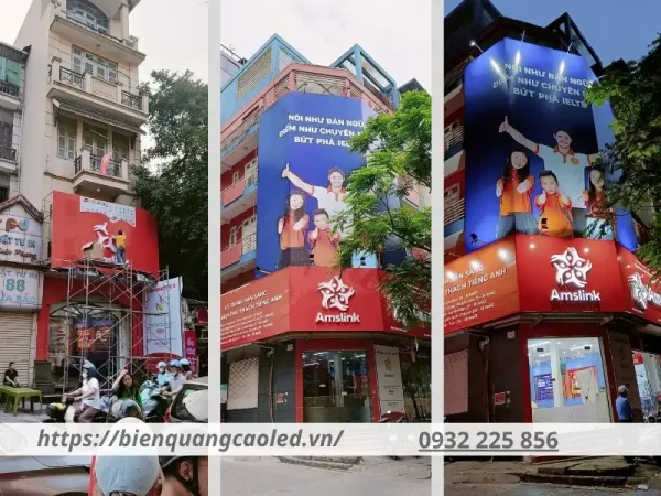 Biển quảng cáo trung tâm tiếng Anh thường có slogan ấn tượng