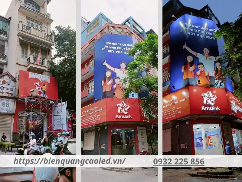 Biển quảng cáo trung tâm tiếng Anh thường có slogan ấn tượng