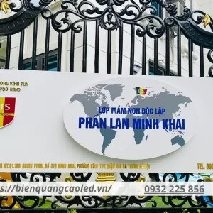 biển quảng cáo trường học đẹp