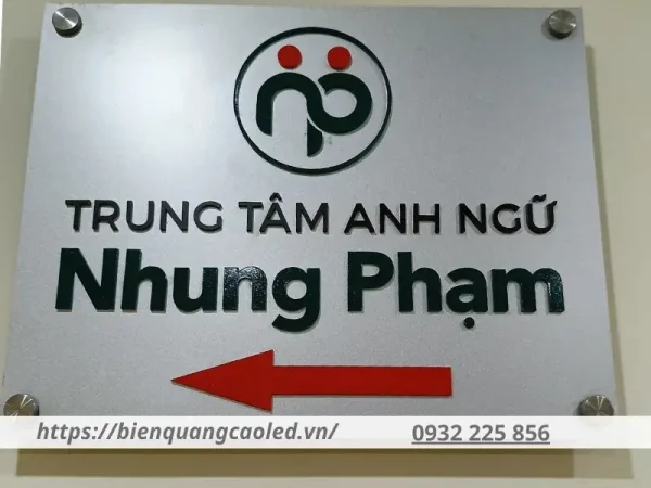 Biển quảng cáo trường học được Trang Phát thiết kế với chất lượng cao