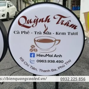 Biển quảng cáo tròn