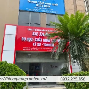 Mẫu biển quảng cáo trung tâm kỹ năng