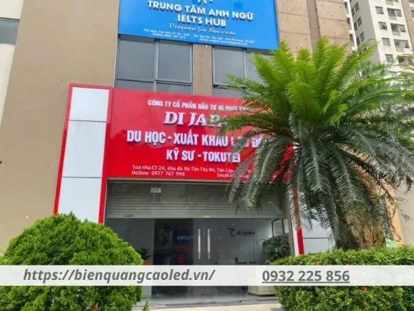 Mẫu biển quảng cáo trung tâm kỹ năng