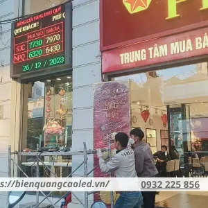 Một số lưu ý khi thiết kế, thi công biển quảng cáo cho tiệm vàng
