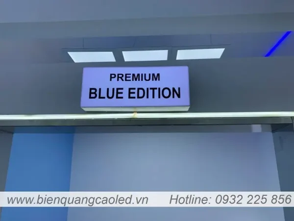 Bien alu chu noi 3D shop studio