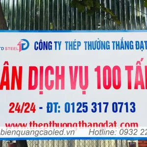 Bien hieu Alu dan decal ngoai troi