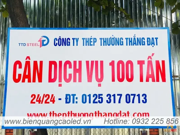 Bien hieu Alu dan decal ngoai troi