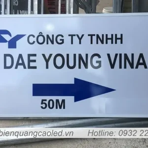 Bien quang cao Alu dan decal cong ty