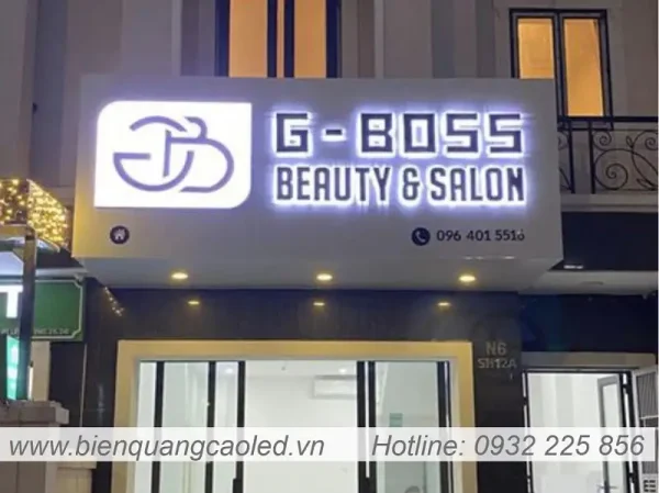 Bien quang cao alu chu noi spa tham my vien