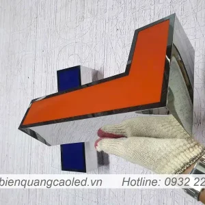 Chu Inox Vien Long Mat Mica