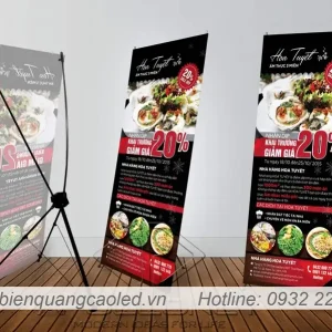 Khung Standee chu x