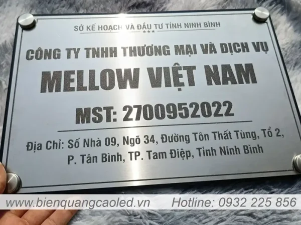 Lam Bien Cong Ty lay ngay trong ngay
