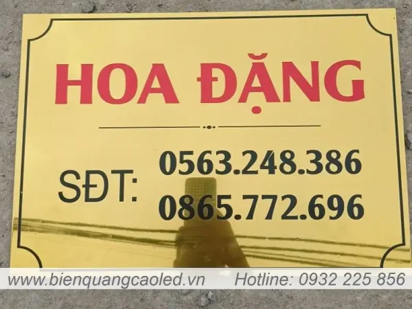Mau bien cong ty in UV dep nhat