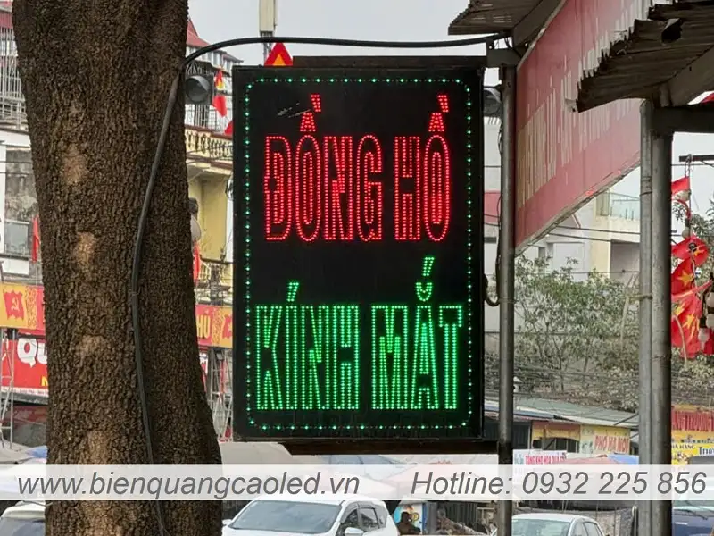 bien led dong ho kinh mat