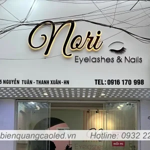 chu noi led mica
