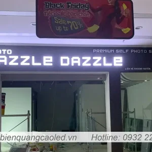chu noi mica den led