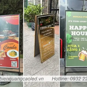 standee chan sat dep Trang Phat