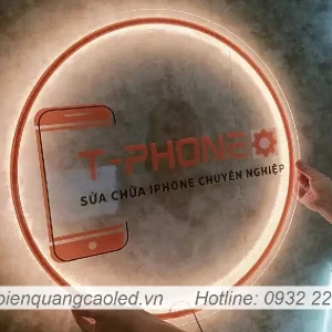 Bang hieu in UV mica 3mm sang den