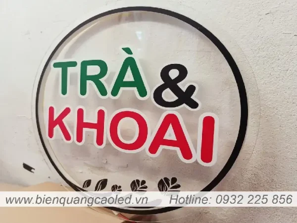 Bien hieu mica trong 3mm khong den in UV