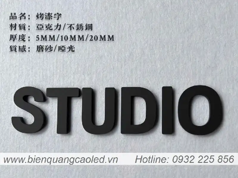 Chu alu 18cm Ha Noi