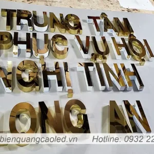 Chu inox vang guong cao cap