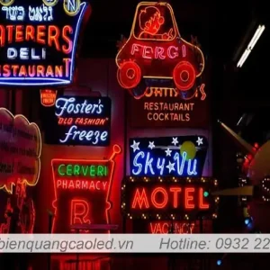 Chu led neon CNC ngoai troi