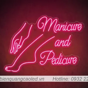 Chu led neon trang tri