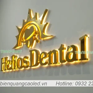Chu noi inox sang den