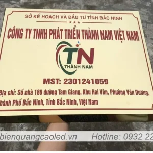 Lam bang ten cong ty inox chan vat