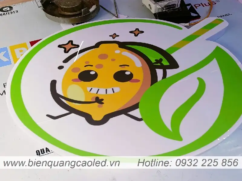 Lam logo hop den sang mat
