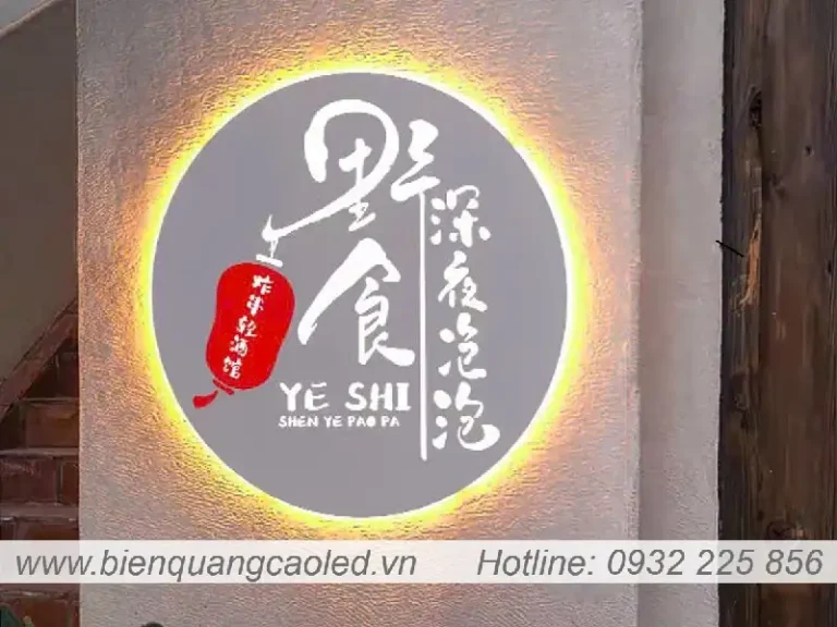 Logo Hộp Đèn Sáng Mặt