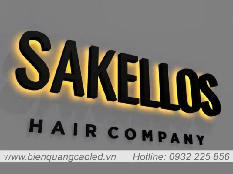 Logo Inox Sáng Đèn