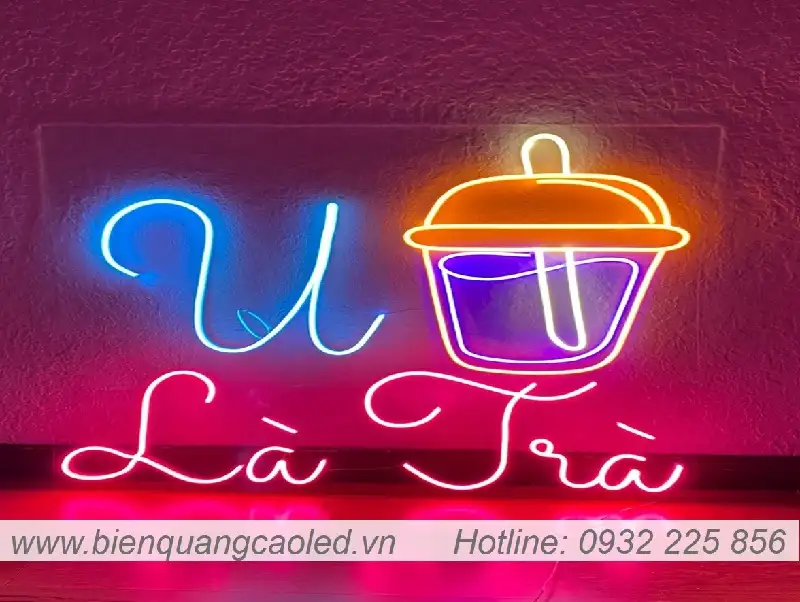 Mau chu led neon dep