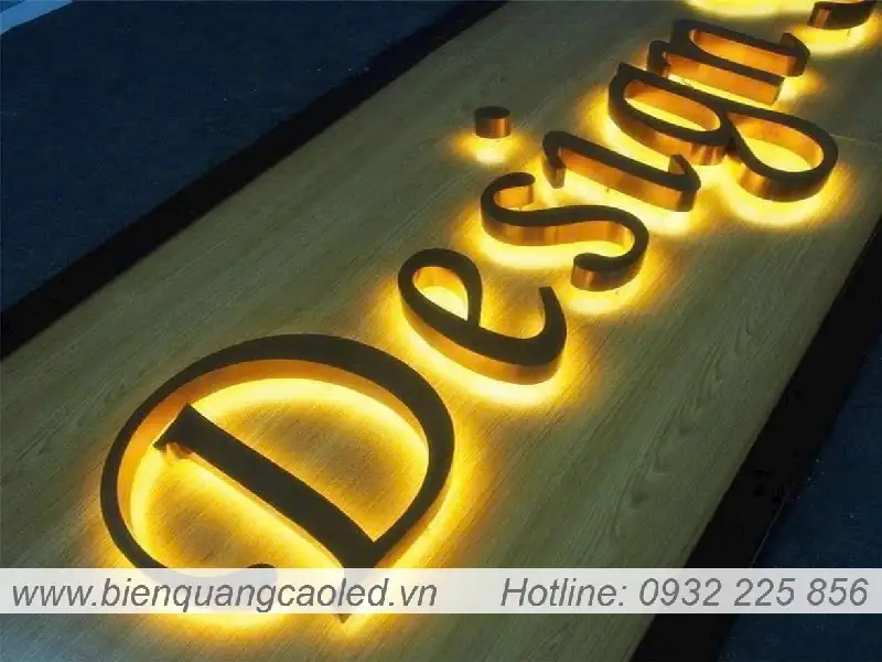 Mau logo inox sang den