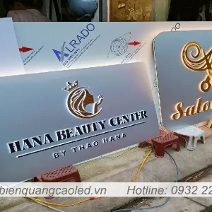 Mau logo nen alu chu noi mica chao