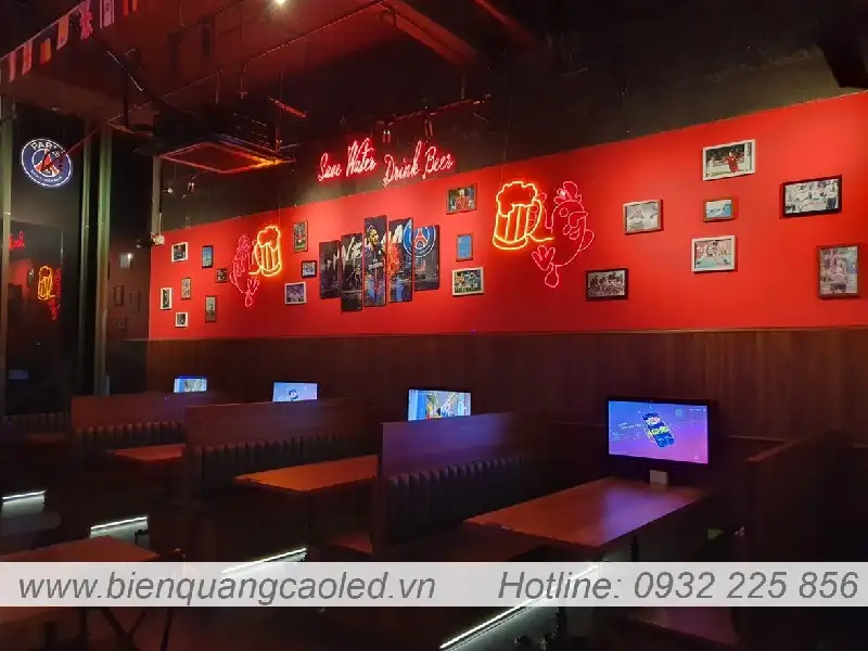 Thi cong chu led neon dep